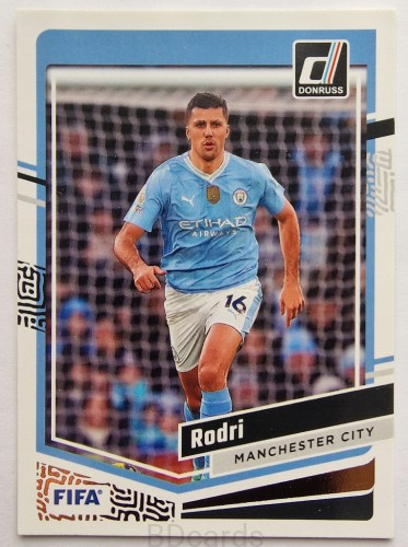 2023-24 Panini Donruss Rodri Manchester City /RU17