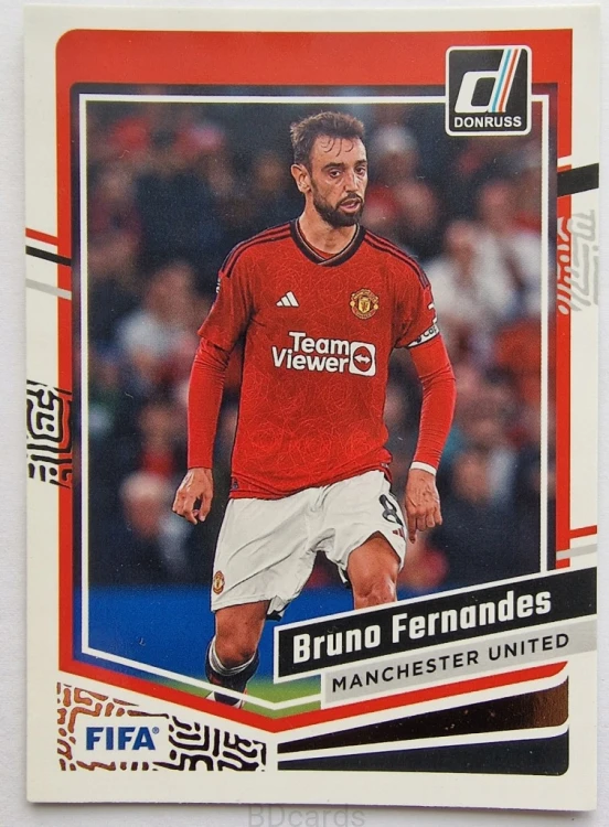 2023-24 Panini Donruss Bruno Fernandes Manchester United /RU18