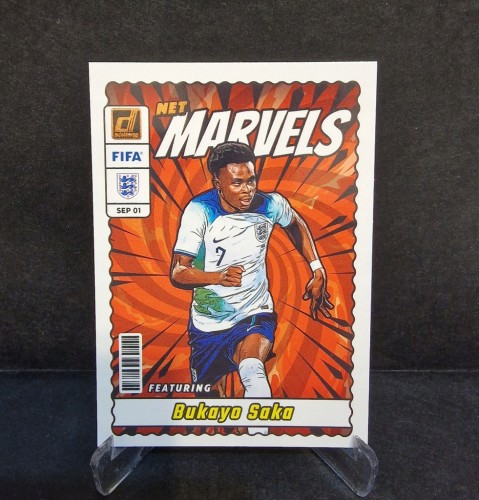 2023-24 Panini Donruss Bukayo Saka England Marvels /AU11