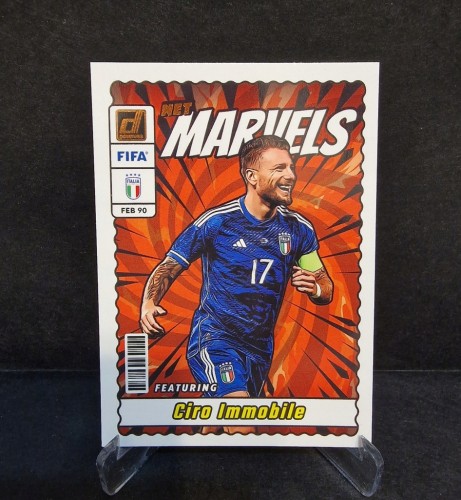 2023-24 Panini Donruss Ciro Immobile Italy Marvels /AU12