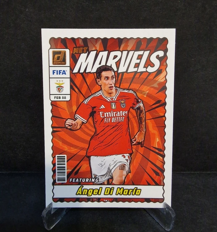 2023-24 Panini Donruss Angel Di Maria Benfica Marvels /AU12