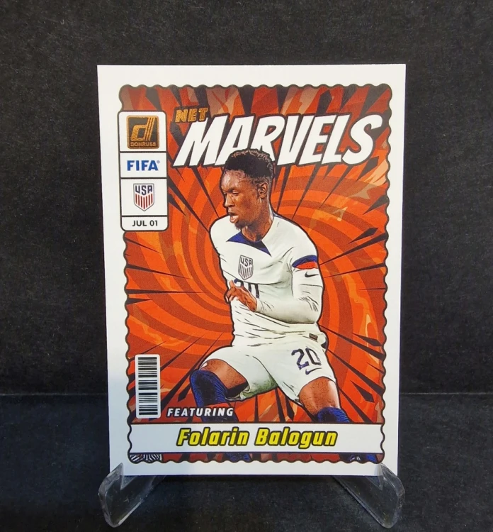 2023-24 Panini Donruss Florian Balogun USA Marvels /AU12