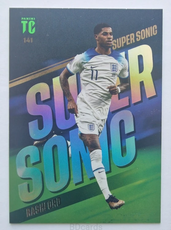 2023 Panini Top Class Marcus Rashford Super Sonic /B
