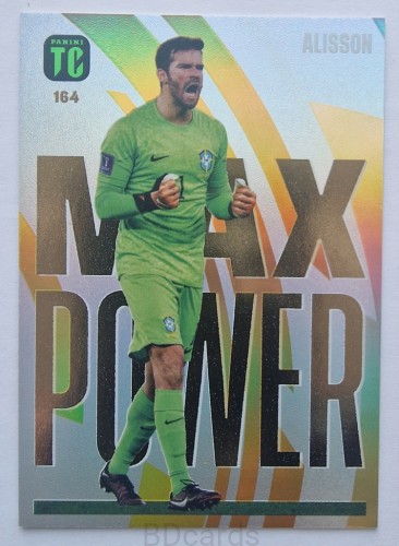 2023 Panini Top Class Alisson Liverpool Max Power /B