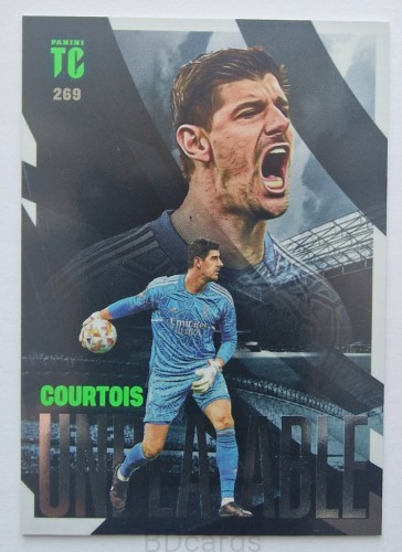 2023 Panini Top Class Thibaut Courtois Real Madryt Unbeatable /B