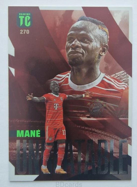 2023 Panini Top Class Sadio Mane Bayern Monachium Unbeatable /B