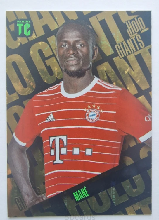2023 Panini Top Class Sadio Mane Bayern Monachium Holo Giants /B