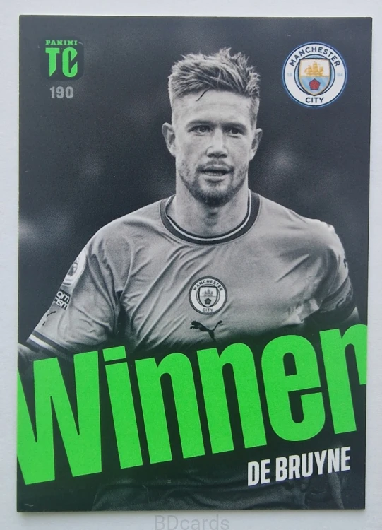 2023 Panini Top Class Kevin De Bruyne Winner /B