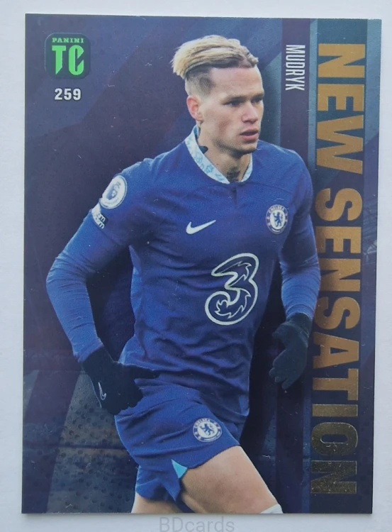 2023 Panini Top Class Mykhailo Mudryk Chelsea New Sensation /B