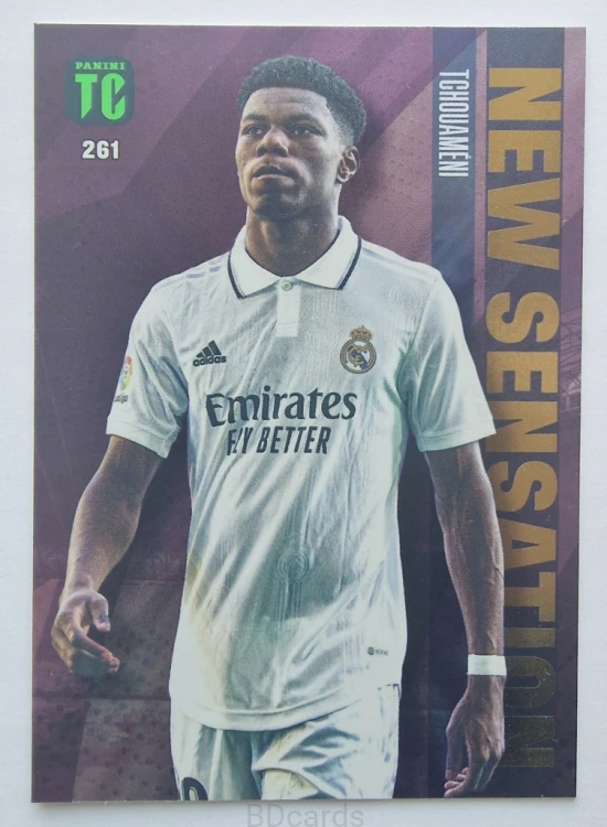 2023 Panini Top Class Aurelien Tchouameni Real Madryt New Sensation /B