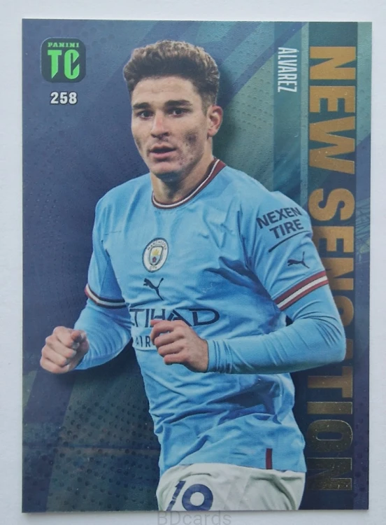 2023 Panini Top Class Julian Alvarez Manchester City New Sensation /B