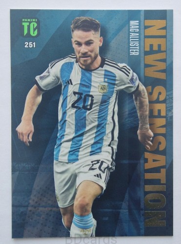 2023 Panini Top Class Mac Allister Argentyna New Sensation /B
