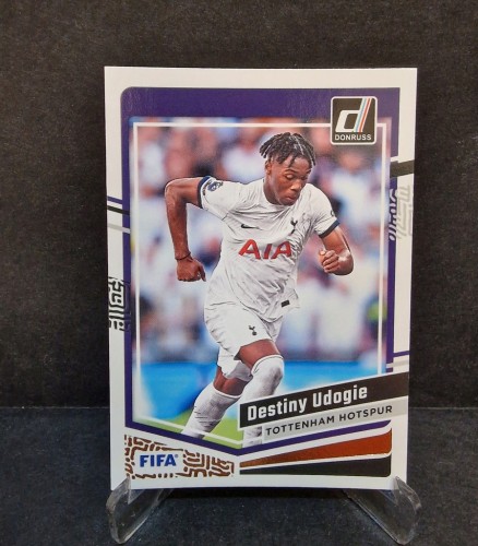 2023-24 Panini Donruss Destiny Udogie Tottenham / OC20