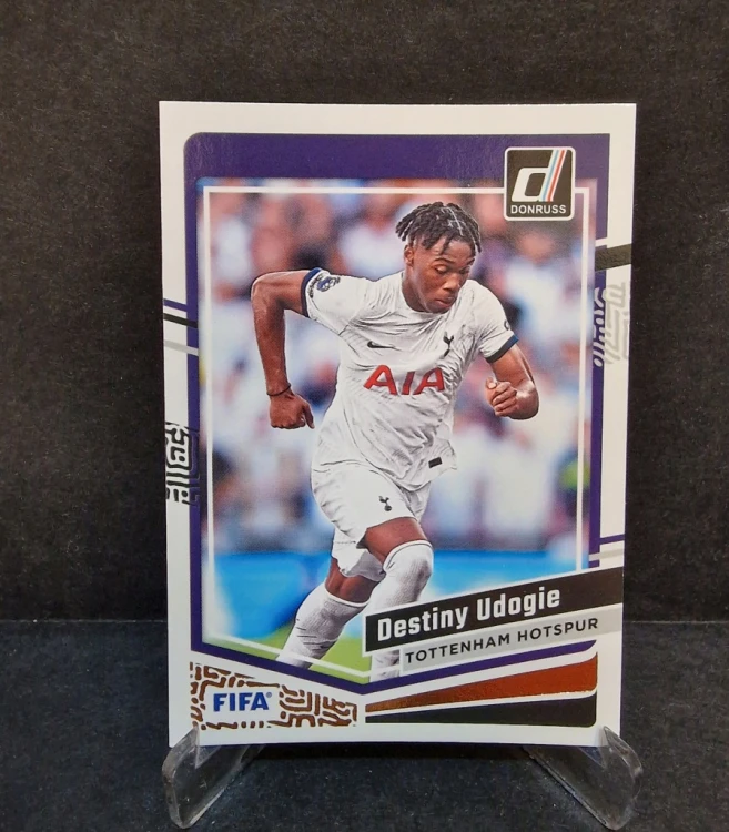 2023-24 Panini Donruss Destiny Udogie Tottenham / OC20