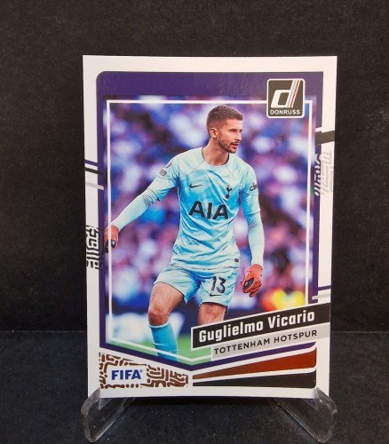 2023-24 Panini Donruss Guglielmo Vicario Tottenham / OC19