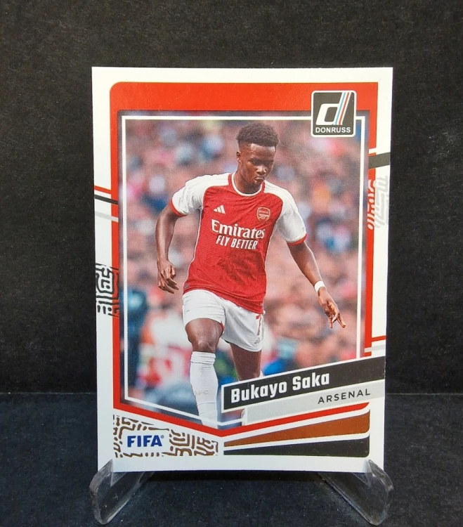 2023-24 Panini Donruss Bukayo Saka Arsenal / OC19