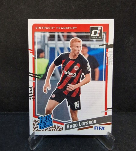 2023-24 Panini Donruss Hugo Larsson Eintraht Frankfurt / OC22