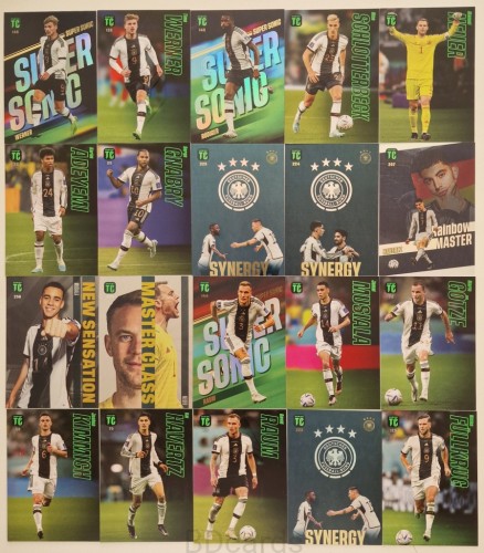 2023 Panini Top Class 20 Kart Niemcy Kimmich Neuer Musiala /ZY