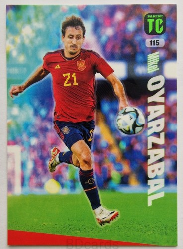 2023-24 Panini Top Class Oyarzabal Hiszpania /RU20