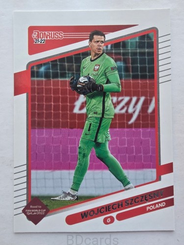 2021-22 Panini Donruss Wojciech Szczęsny Polska /F