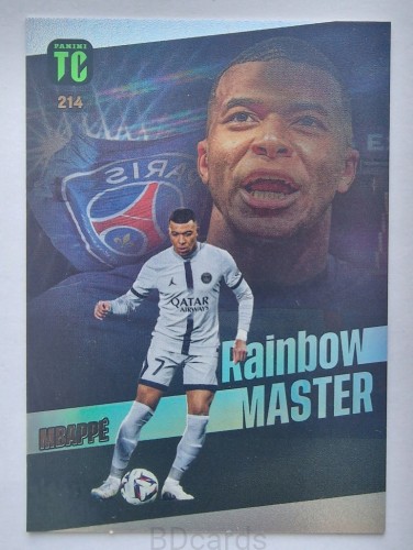 2023 Panini Top Class Kylian Mbappe PSG Rainbow Master /A