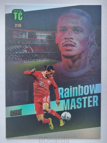 2023 Panini Top Class Sane Bayern Monachium Rainbow Master /A