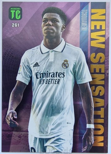 VD13 Tchouameni Real Madryt Panini Top Class 2023 New Sensation