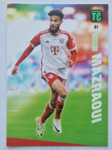 2024 Panini Top Class Noussair Nazraoui Bayern Monachium /B