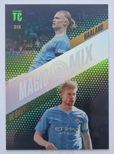 2024 Panini Top Class Haaland De Bruyne Manchester City Magic Mix /B