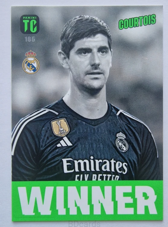 2024 Panini Top Class Thibaut Courtois Winner /B