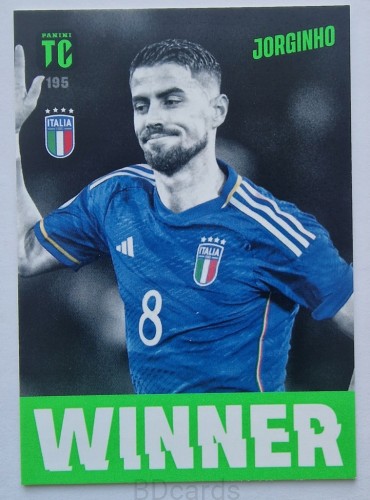 2024 Panini Top Class Jorginho Włochy Winner /B