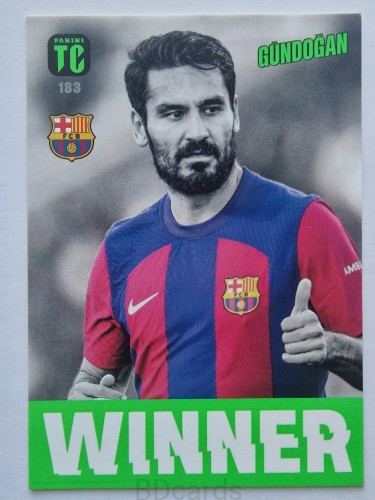 2024 Panini Top Class Ilkay Gundogan Fc Barcelona Winner /B