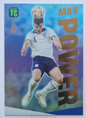 2024 Panini Top Class Declan Rice Anglia Max Power /B