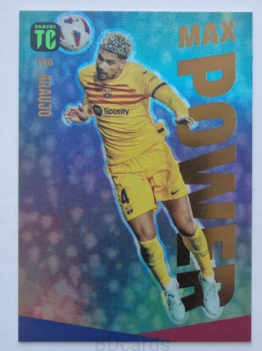 2024 Panini Top Class Ronaldo Araujo Fc Barcelona Max Power /B
