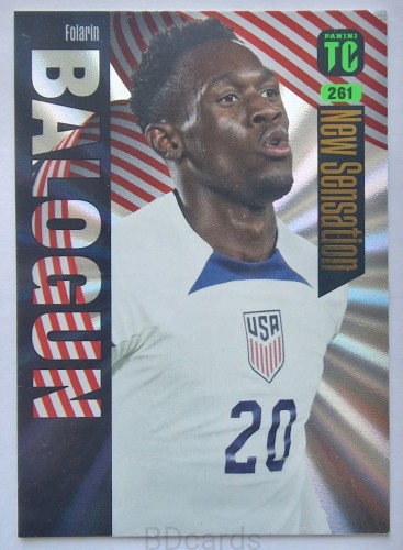 2024 Panini Top Class Balogun USA New Sensation /B