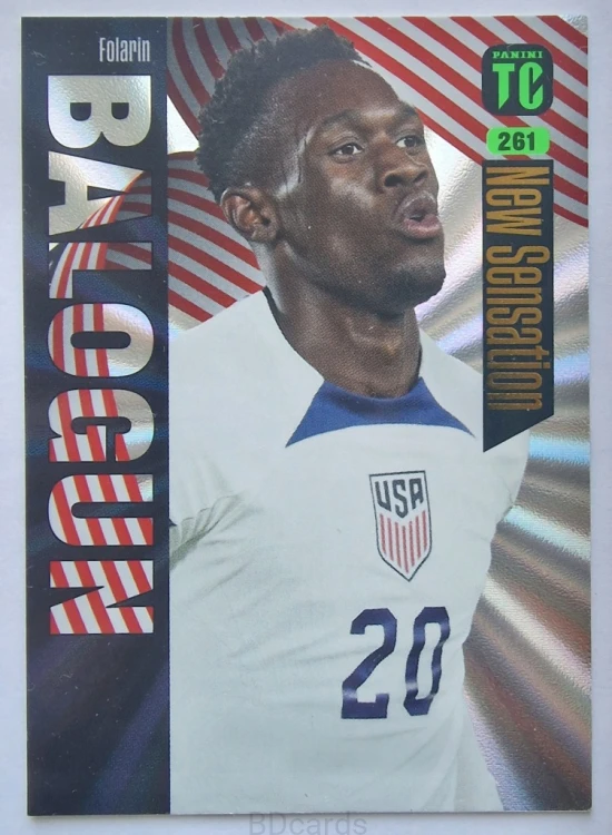 2024 Panini Top Class Balogun USA New Sensation /B