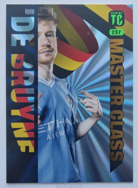 2024 Panini Top Class Kevin De Bruyne Manchester City Master Class /B