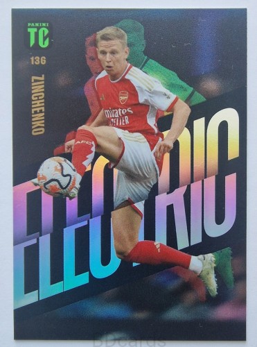 2024 Panini Top Class Electric Zinchenko Arsenal Londyn /B