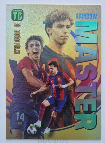 2024 Panini Top Class Jao Felix Fc Barcelona Rainbow Master /B