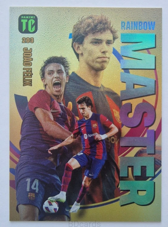 2024 Panini Top Class Jao Felix Fc Barcelona Rainbow Master /B
