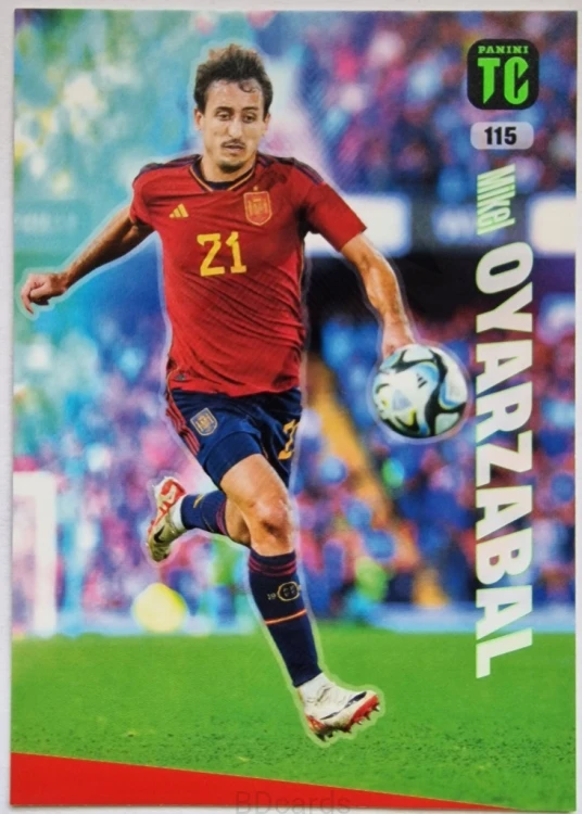 N10 Mikel Oyarzabal Hiszpania Panini Top Class 2024