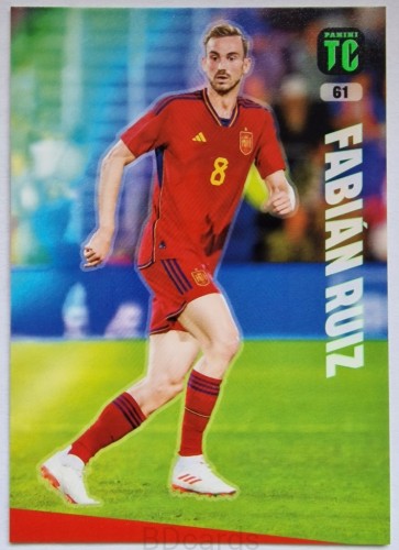 N9 Fabian Ruiz Hiszpania Panini Top Class 2024