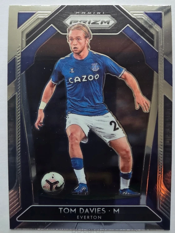 2020-21 Panini Prizm EPL Tom Davies Everton /A