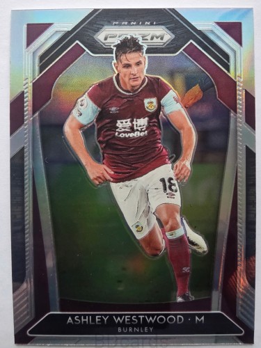 2020-21 Panini Prizm EPL Ashley Westwood Burnley /A