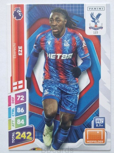 2025 Panini Premier League Eberechi Eze Crystal Palace /B