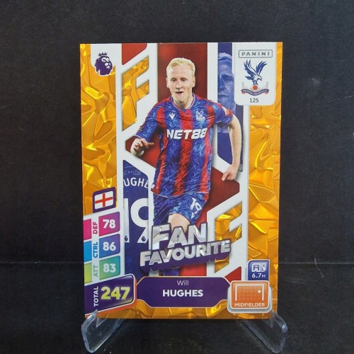 2025 Panini Premier League Hughes Crystal Palace Fan Favourite /E69