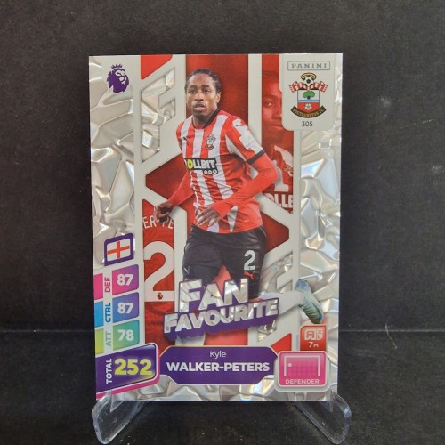 2025 Panini Premier League Peters Southampton Fan Favourite /E68