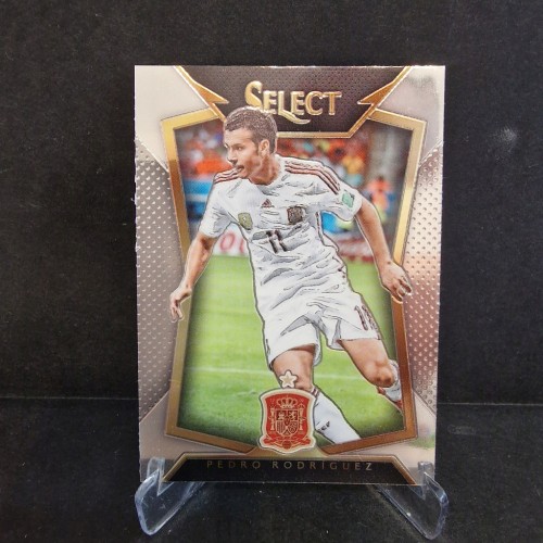 2015-16 Panini Select Soccer Pedro Rodriguez Hiszpania /K10