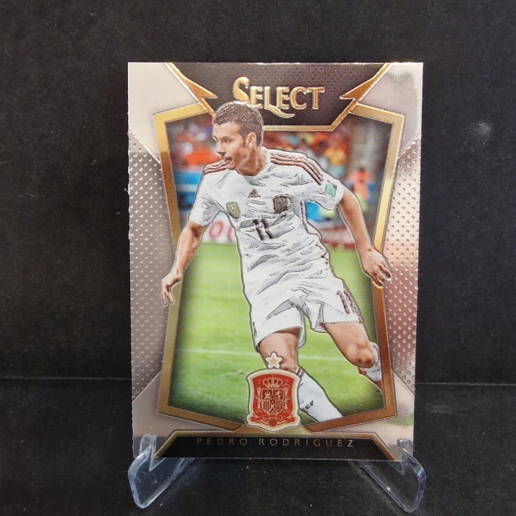2015-16 Panini Select Soccer Pedro Rodriguez Hiszpania /K10
