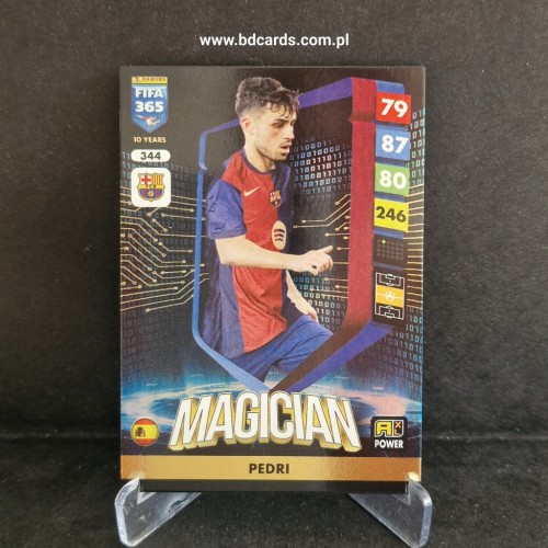 2025 Panini Fifa 365 Pedri FC Barcelona Magican /FF12